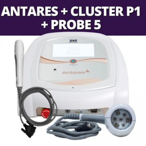 Antares + Cluster P1 LED RGB e Laser Infravermelho 808 nm + Probe 3 Laser Vermelho 660 nm - Ibramed
