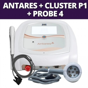Antares + Cluster P1 LED RGB e Laser Infravermelho 808 nm + Probe 4 Laser Infravermelho 808 nm - Ibramed