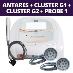 Antares LED E Laser + Cluster G1 + Cluster G2 + Probe 1 - Ibramed
