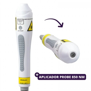 Aplicador Probe LED Infravermelho P2 850 nm - Caneta para Laserpulse Portátil  Ibramed - Imagem 2