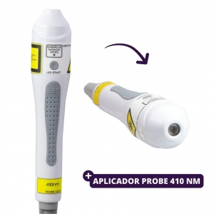 Aplicador Probe LED Violeta P6 410 nm - Caneta para Laserpulse Portátil  Ibramed - Imagem 2