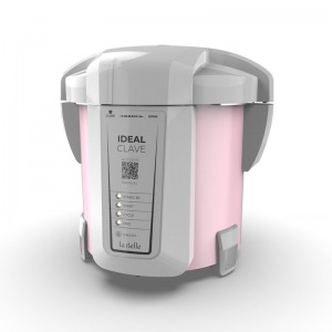 Autoclave Idealclave La Belle 8 Litros com tecnologia DVM- Rosa - Imagem 2