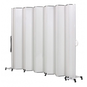 Biombo Sanfonado em PVC 1,78 x 1,85m C/ 7 Lâminas e 2 Haste - BCF - Imagem 2