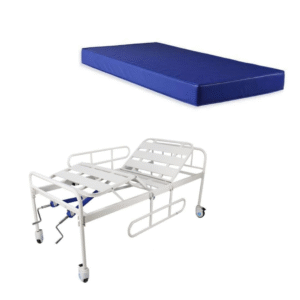 Cama Hospitalar 2 Movimentos Até 5 Posições Até 180kg DX2 + Colchão D-33 - Dellamed