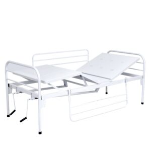 Cama Hospitalar 2 Movimentos Até 5 Posições e Ponteiras (Pés) até 120Kg S-0180-B - Salutem