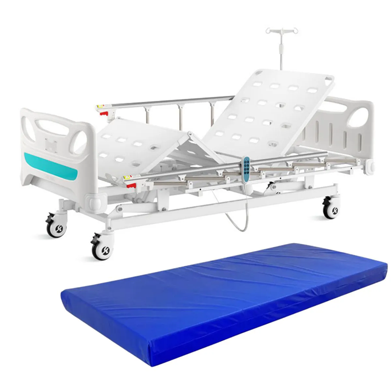 Cama Hospitalar Motorizada 3 Movimentos + Colchão - Imagem 2