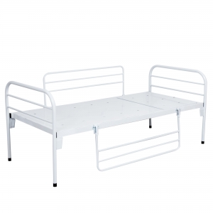 Cama Hospitalar Simples Sem Cabeceira Móvel C/Grades S-0220 - Salutem - Imagem 2