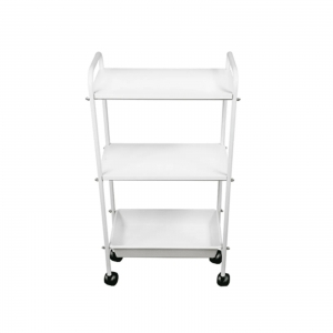 Carrinho Auxiliar 2 prateleiras e 1 Bandeja