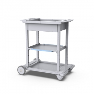 Carro de Transporte para Materiais Diversos Hospitalar - Imagem 2