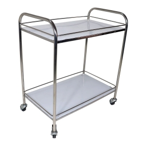 Carro para Transporte de 2 Bandejas em Inox - Imagem 2