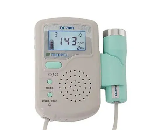 Detector Fetal Portátil Digital DF7001D MEDPEJ - Imagem 2