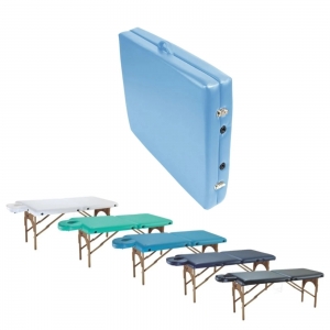 Maca Portátil Maleta Ibiza - Altura Fixa Azul