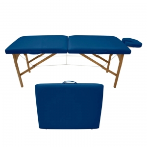 Maca Portátil Maleta Ibiza - Altura Fixa Azul Escuro