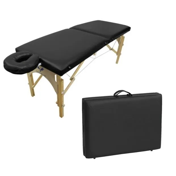 Maca Portátil Maleta Ibiza - Altura Fixa Preto - Imagem 2