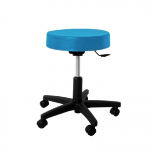 Mocho Agile Plus Baixo Giratório - Azul