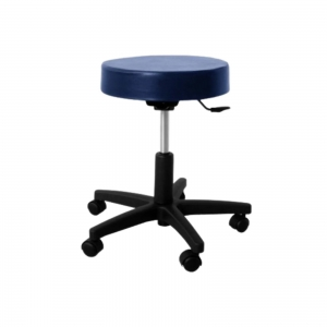 Mocho Agile Plus Baixo Giratório - Azul Escuro