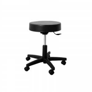 Mocho Agile Plus Baixo Giratório - Preto