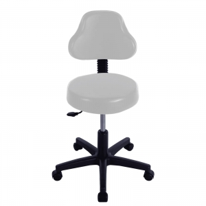 Mocho Comfort Plus Giratório - Branco