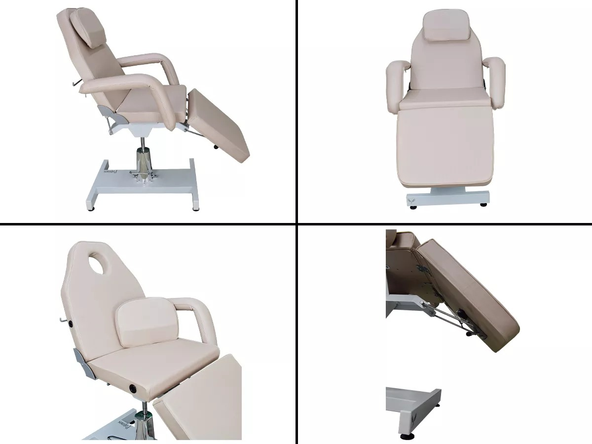 Poltrona De Altura Regulável Hidráulica Profissional Cores