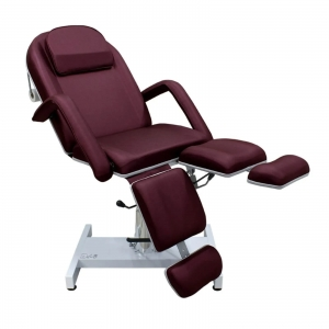Poltrona Hidráulica Delos Podóloga - Vinho