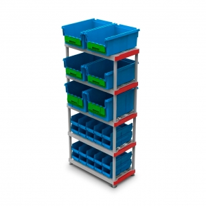 Prateleira para Farmácia Hospitalar em Alto Padrão completa - Imagem 2