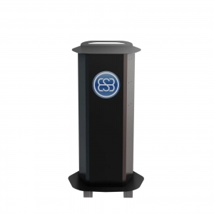 Rack Smart Black Metálico para Aparelhos Smart - Medical San - Imagem 2